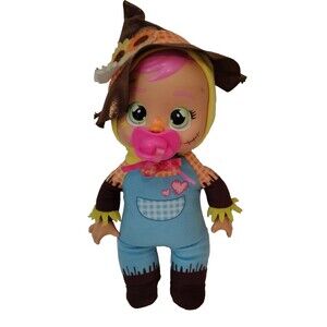 Cry Babies Doll Tiny Cuddles 12" Scarecrow With Pacifier